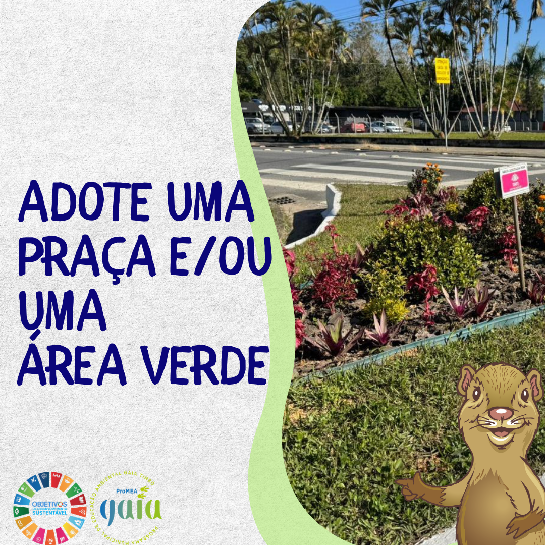 Adote uma Praça e/ou uma Área Verde