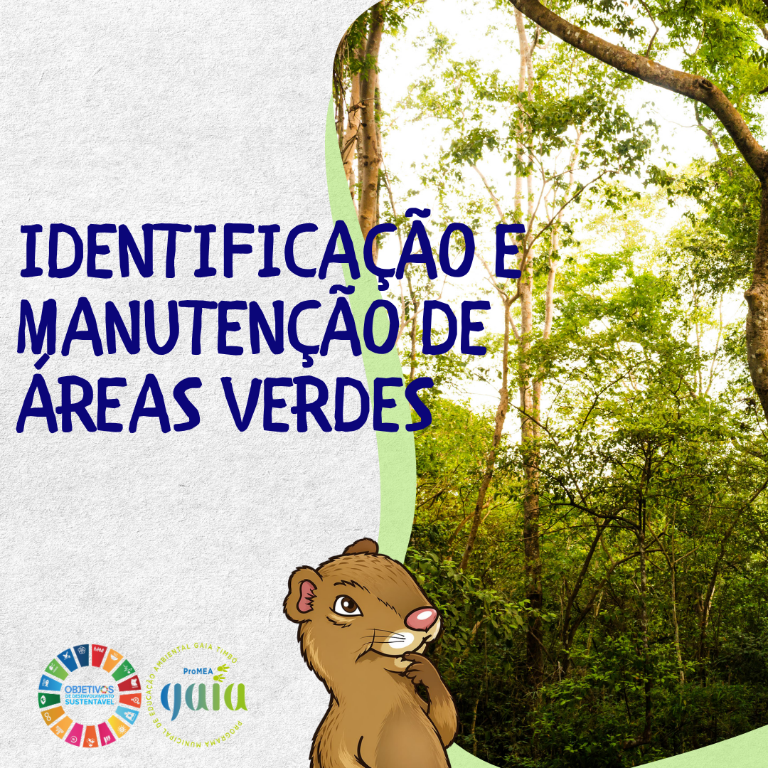 Identificação e Manutenção de Áreas Verdes